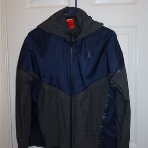 Nike Blue and Gray Jacket